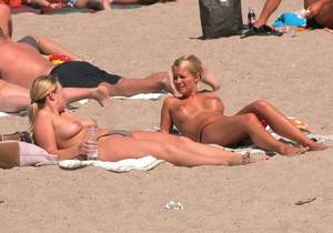 island girls nude nature beach - Porno Icons. Sexy British girls in nude photo at public beach on Greek  island.