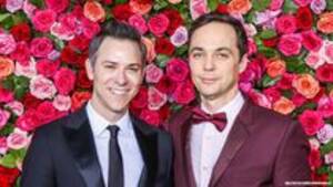 Jim Parsons Sckooby Doo Porn - Jim Parsons & Todd Spiewak Celebrate 5th Anniversary, Share Sweet Pic