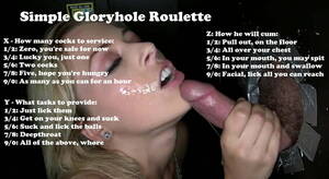 captions glory hole cumshots - Gloryhole roulette | MOTHERLESS.COM â„¢