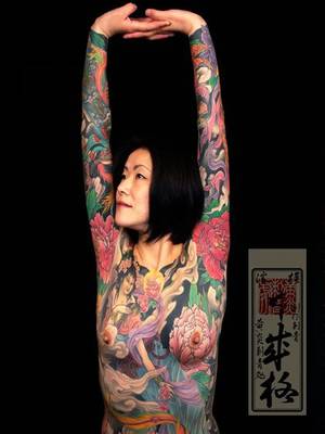 Asian Girl Fucked Back Tattoo - Irezumi Is Not A Crime â€” fugu-suicide: Yoko, work by Shige