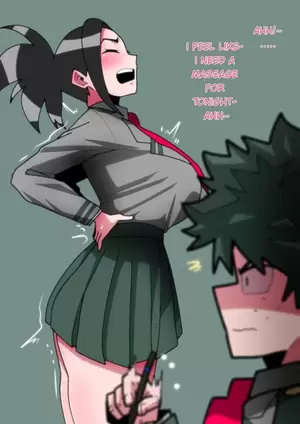 green green hentai porn - Momo dropping some hints about her poor back - no seriously, it really  hurts (Green Bean) [My Hero Academia] free hentai porno, xxx comics, rule34  nude art at HentaiLib.net