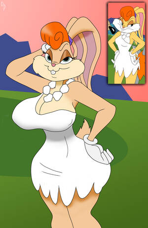 Lola Bunny Porn Animation - Lola Bunny as Wilma Redraw (1/4) by doodleporn1 on DeviantArt