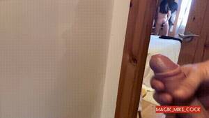 Jerk Off Behind Her Porn - Jacking Off While Watching Her Masturbate Porn Gif | Pornhub.com