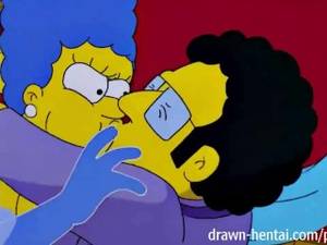 Marge Ass Porn - Simpsons Porn - Marge and Artie afterparty