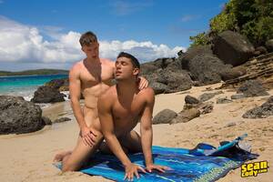Gay Sex On The Beach - Jakob Fucks Joe Bareback On A Beach In Puerto Rico Getaway Day 3 from Sean  Cody