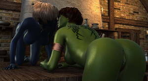 Lesbian Monster Sex - lesbian monster porn | Sex With Creatures