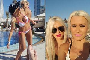 British Porn Twins - British twin porn stars turned 'lawyers' sentenced to six months in jail  for drunkenly attacking a policewoman in Dubai and booted out of country |  The Sun