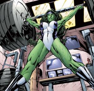 Martian Manhunter Porn - David S. Goyer Labels She-Hulk \