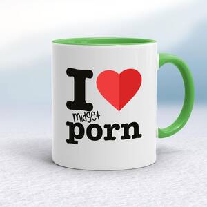Midget Uk Porn - I Love Midget Porn Mug | eBay