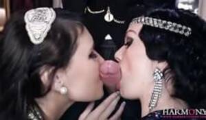 Ball Gown Blowjob - Party Girls In Classy Evening Gowns Give Blowjobs : XXXBunker.com Porn Tube