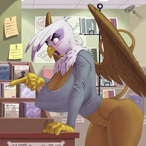 Furry Porn Gilda - 53653 - suggestive, alternate version, artist:kevinsano, gilda (mlp), bird,  feline, fictional species, gryphon, mammal, anthro, friendship is magic,  hasbro, my little pony, angry, anthrofied, belly button, big breasts,  blushing, bottomless, breasts ...