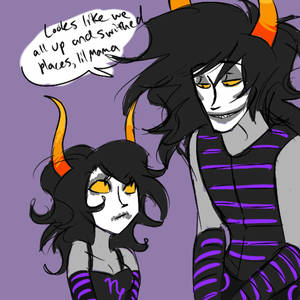 Homestuck Grand High Lesbian Porn - Daddy and even smaller mommy!