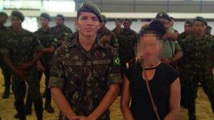 Brazilian Army Porn - Soldier Pablo from Brazil fucks a girl - ThisVid.com