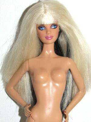 Blonde Barbie Doll Porn - MATTEL BARBIE NUDE BLONDE/BRUNETTE MIXED HAIR MODEL MUSE FOR OOAK | eBay