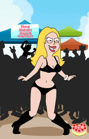 American Dad Francine Porn Animated - Harlem Shake Francine by Chesty-Larue-Art on DeviantArt