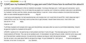 My Husband Is Gay Porn - Wife stunned to find husband in gay x-rated video, he blames the whole  thing on meth - Queerty