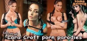 Lara Croft Porn Digital - All Lara Croft cosplay porn (Tomb Raider porn parodies)