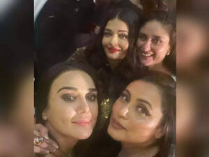 aishwarya rai bachchan xxx movie - Glamour overload! Aishwarya Rai Bachchan, Kareena Kapoor Khan, Rani Mukerji  and Preity Zinta pose for a picture at Karan Johar's 50th birthday bash |  Hindi Movie News - Times of India