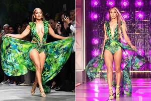 Jennifer Lopez Tranny Porn - How Kerri Colby got Jennifer Lopez's real dress for Drag Race