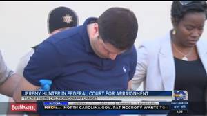 Middle School Student To Student Porn - Jeremy Hunter, accused of receiving child porn from student