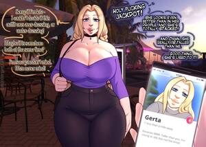 bbw cartoon fuck - A Night with Gerta- Sheela - Porn Cartoon Comics