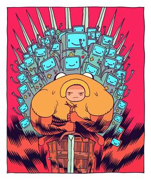 Adventure Time Billys Girlfriend Porn - from Adventure Time! BMO of Thrones