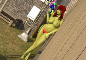 big alien tits - Tempting 3D alien girls ready to reveal their big tits at 3dEvilMonsters