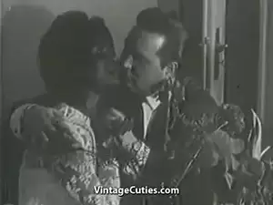 1950s Interracial Porn - Hot Interracial Newlyweds (1950s Vintage) | xHamster