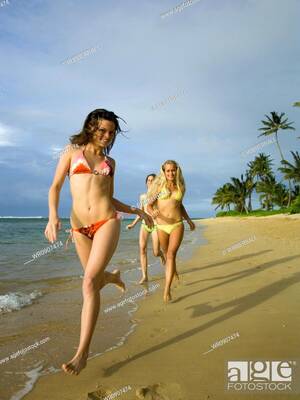 beach girls naked webcam - Three teenage girls running on the beach, Stock Photo, Picture And Royalty  Free Image. Pic. WR0907474 | agefotostock