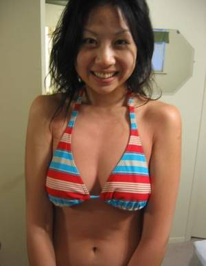 nude asian lover - Hot Asian Self Shot Babe For Camwhore And Big Boob Lovers - Young chick  gets nailed