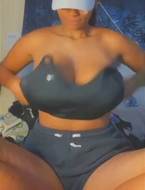 biggest black tits shaking - Black Girl Shakes her Huge Tits - ThisVid.com