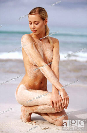 beautiful hot naked beach babes - Nude woman on the beach, Stock Photo, Picture And Rights Managed Image.  Pic. D37-165093 | agefotostock