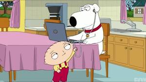 Brian Griffin Family Guy Porn - Family Guy - Brian Gets Caught Watching Porn. Peter Griffin