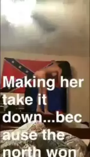 confederate interracial bbc - Girl sucks bbc in confederate flag | xHamster