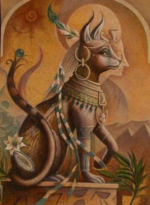 Bastet Cat Goddess Porn - ãƒ‰ãƒ­ãƒ¼ã‚¤ãƒ³ã‚° The Bastet. Egyptian ...