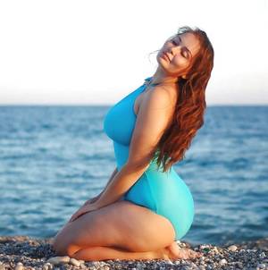 Bbw Models Porn - Svetlana Kashirova Busty Russian Curvy Plus Size Model - BBW Big_Boobs NON- Porn