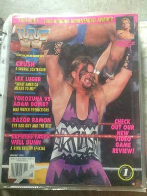 1980s Porn Magazines 72 Hhh - WWF wrestling magazine January 1994