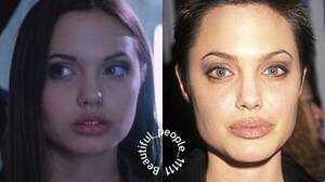 Angelina Jolie Blowjob Facial - Rate Angelina Jolie before and after plastic surgery : r/VindictaRateCelebs
