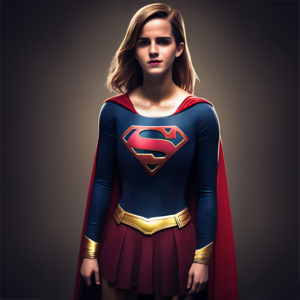 Emma Watson Hentai Anime 3d Porn - Emma Watson as Supergirl\