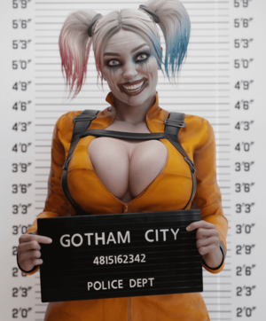 Comic Porn Arrest - Harley Quinn - \