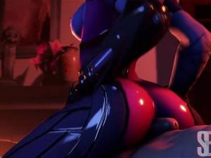 lesbian sex gif ass twerk - Overwatch widowmaker twerk porn