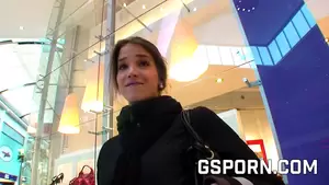 Mall Bathroom Porn - Real threesome in the mall bathroom with hot brunette | xHamster