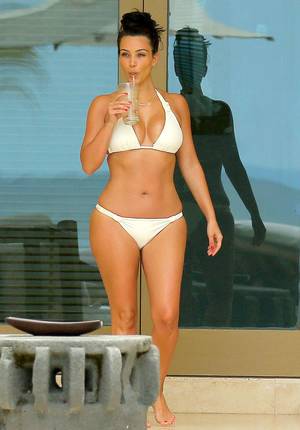 Kim Kardashian Honeymoon Porn - Kim Kardashian Rocks Sexy White Bikini on Second Honeymoon With Kanye West  in Mexico #celebs #bikini #hot #sexy #photography #body #babes #girls  #women ...
