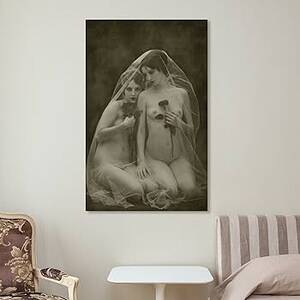 From The Vintage Family Nudist Porn - Amazon.com: Posters Vintage Posters Black And White Wall Art Old Photos  Beautiful Women Gay Nude Sexy Naked Veil Porn Ma Canvas Art Poster Picture  Modern Office Family Bedroom Living Room Decorative Gift