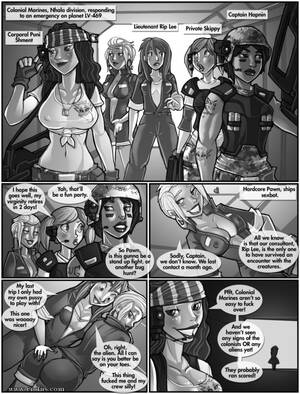 Colonial Cartoon Porn - Page 1 | shia-comics/aliens-colonial-marines | Erofus - Sex and Porn Comics