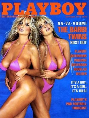 Barbie Twins Sex - The Barbi Twins Playboy Magazine September 1991
