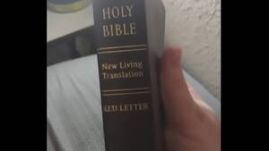 Bible Cum Porn - Jerking Off and Cum on Bible (Cum on Bible Challenge) - XVIDEOS.COM