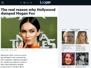 ebony whore megan fox - The real reason why Hollywood dumped Megan Fox | She's kind of a bitch (12  clicks) : r/savedyouaclick