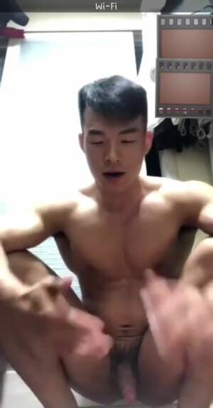 korean jerk - Korean Muscle Str8 Stud Showoff Jerk watch online