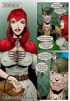 Hood Porn Strip - Red Riding Hood Porn Comics - AllPornComic